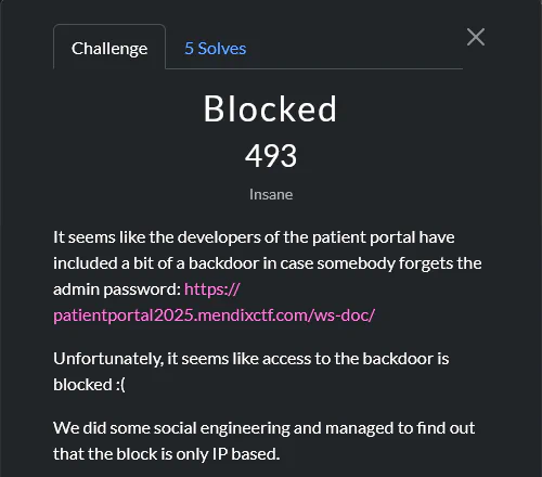 Surely there must be a way to get around something as simple as that :)